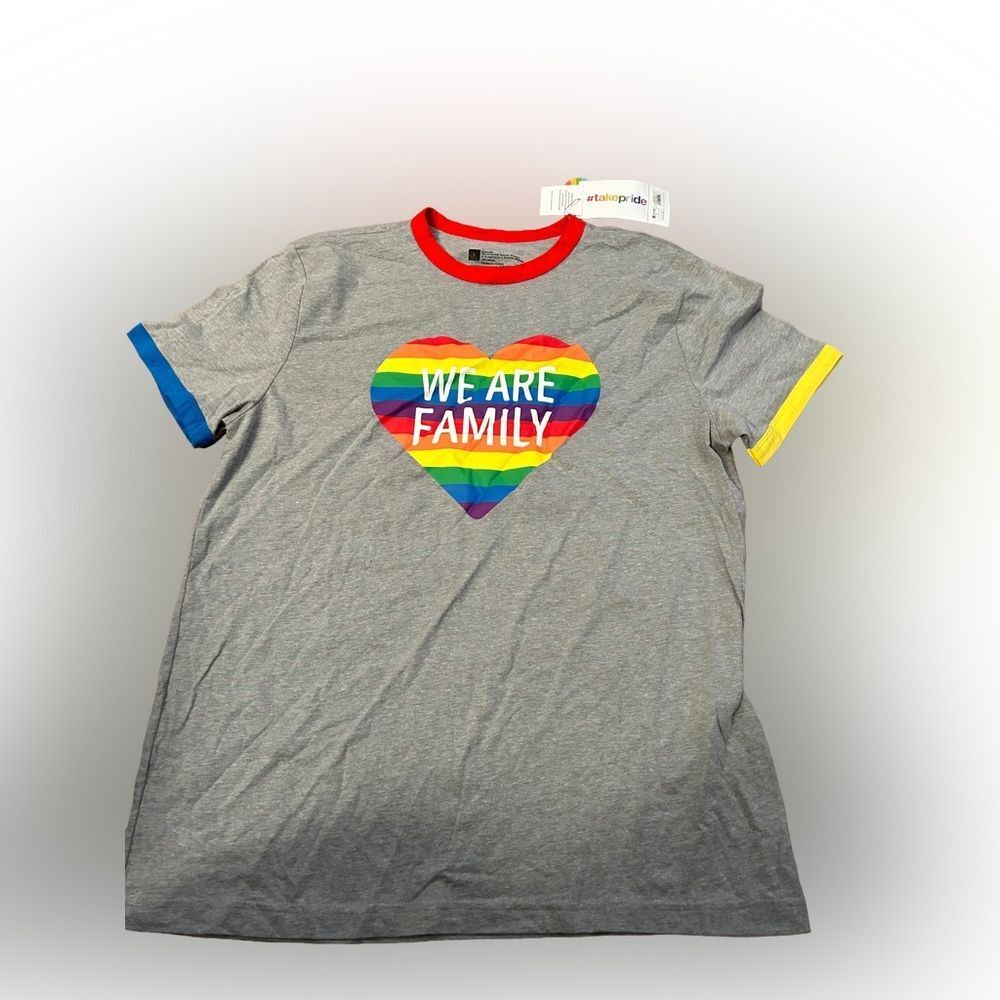 Target LGBTQ+ Pride We Are Family T-shirt NWT